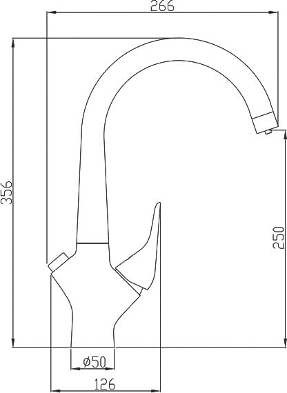 Схема смеситель Steel Hammer SH 815 SATIN для кухонной мойки