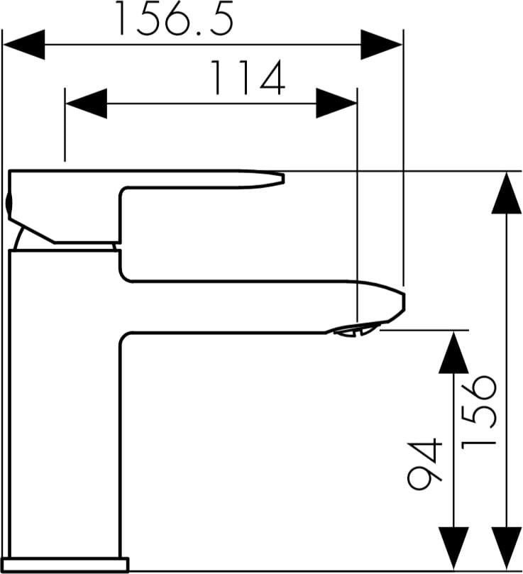 Схема смеситель для раковины Kaiser Estilo 62011