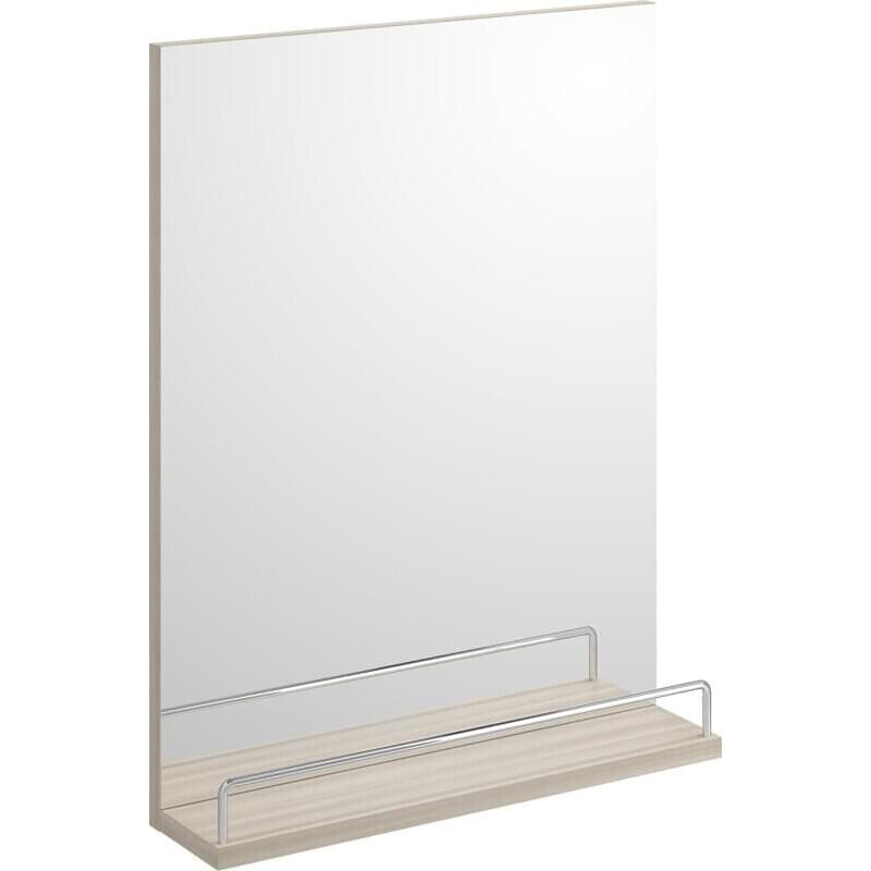 SMART Зеркало без подсветки,с полкой Ясень BLUSMA