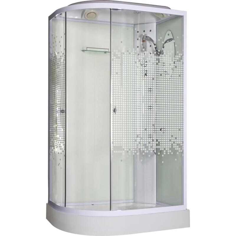 Душевая кабина Niagara NG-303-01RN 120х80х220 мозаика