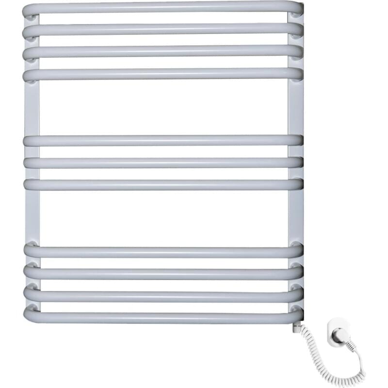 Полотенцесушитель электрический Luxrad Salto Invest 063671 60х53 R, белый, терморегулятор selmo pad