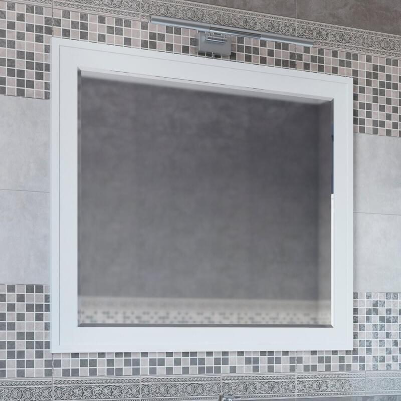 Зеркало Sanflor Модена 105, белое С04611