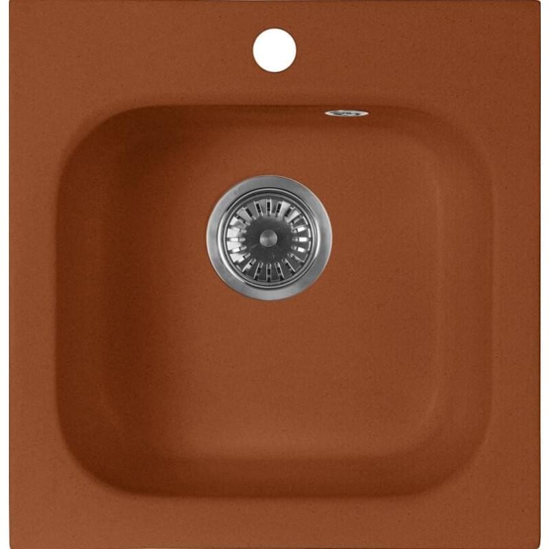 Мойка кухонная AquaGranitEx M-43 терракот M-43 (307)