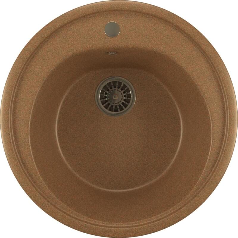 Мойка кухонная Mixline ML-GM11 терракот 525073