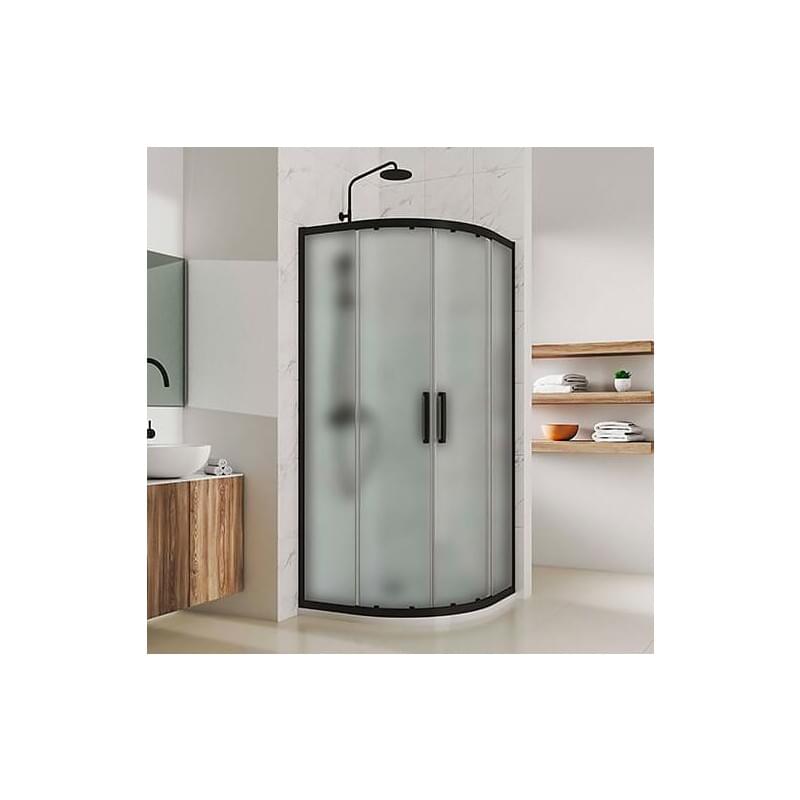 Душевой уголок Kubele DE018RG-MAT-BLMT-115х115х200