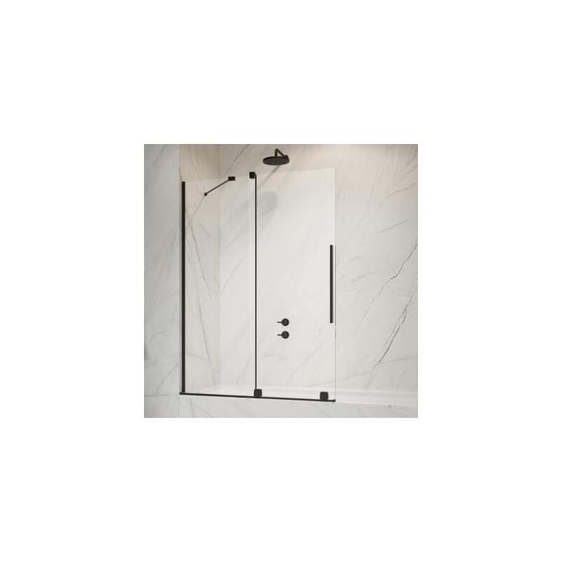 Шторка на ванну Radaway Furo Black PND II 160 L