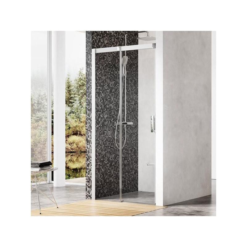 Душевая дверь в нишу Ravak MSD2-120 L Transparent, профиль сатин 0WLG0U00Z1