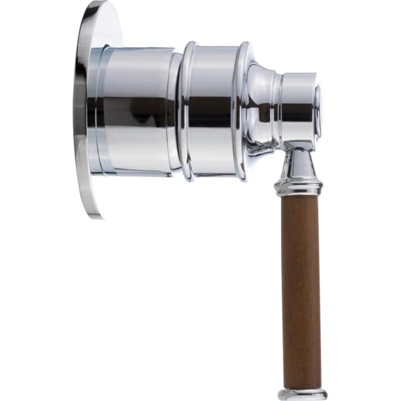 Смеситель Migliore Ermitage Mini 30172 С ВНУТРЕННЕЙ ЧАСТЬЮ, для душа, орех - хром