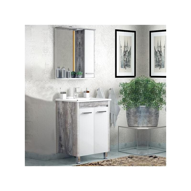 Мебель для ванной Corozo Лорена 65 антик
