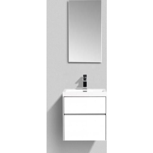 Тумба с раковиной belbagno pietra mini 40 l bianco lucido